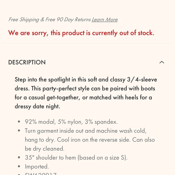 NWT Tommy Bahama Drapey Ponte dress, size Small, island navy - Picture 7 of 9